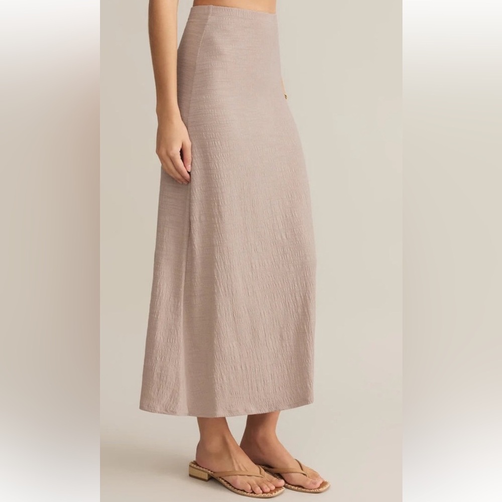 Z Supply Delavine Textured Midi Skirt